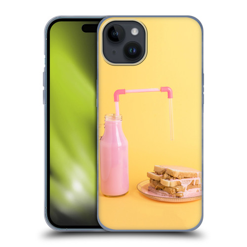 Pepino De Mar Foods Sandwich 2 Soft Gel Case for Apple iPhone 15 Plus