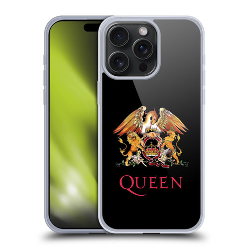 Queen Key Art Crest Soft Gel Case for Apple iPhone 15 Pro Max