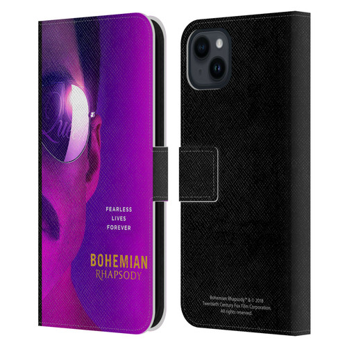 Queen Bohemian Rhapsody Movie Poster Leather Book Wallet Case Cover For Apple iPhone 15 Plus