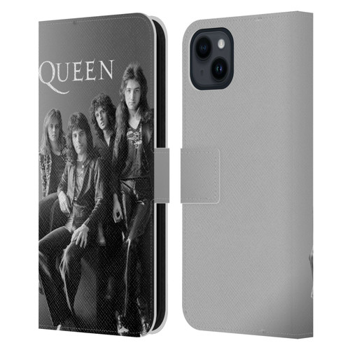 Queen Key Art Absolute Greatest Leather Book Wallet Case Cover For Apple iPhone 15 Plus