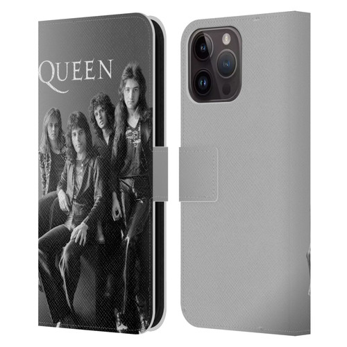 Queen Key Art Absolute Greatest Leather Book Wallet Case Cover For Apple iPhone 15 Pro Max