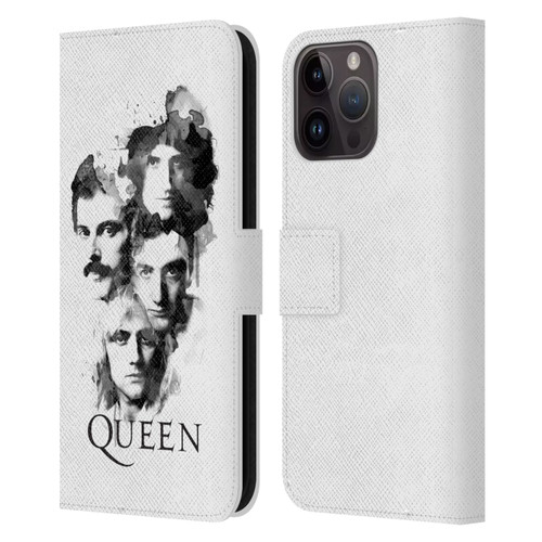 Queen Key Art Forever Leather Book Wallet Case Cover For Apple iPhone 15 Pro Max