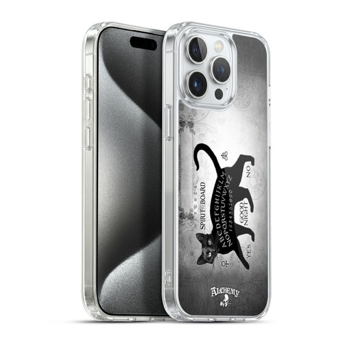 Alchemy Gothic Cats Black Cat Spirit Board Soft Gel Case for Apple iPhone 15 Pro Max