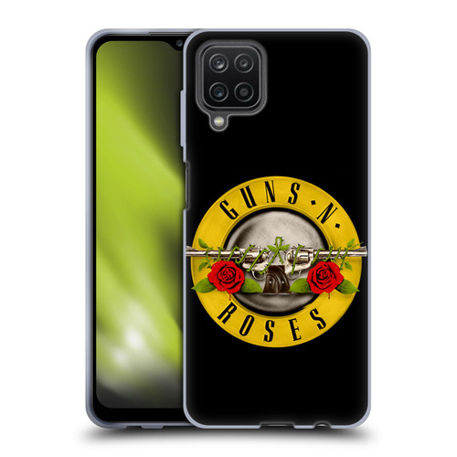 Guns N' Roses Key Art Bullet Logo Soft Gel Case for Samsung Galaxy A12 (2020)