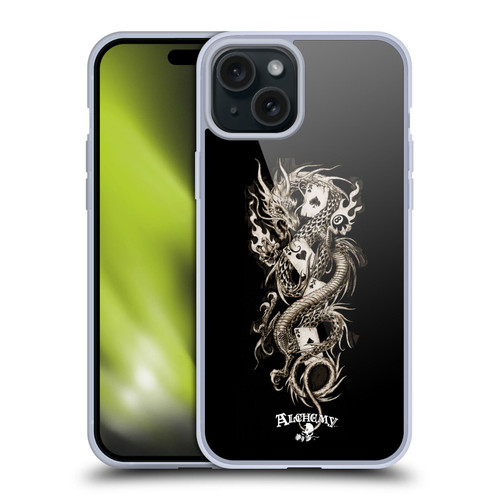 Alchemy Gothic Dragon Imperial Soft Gel Case for Apple iPhone 15 Plus