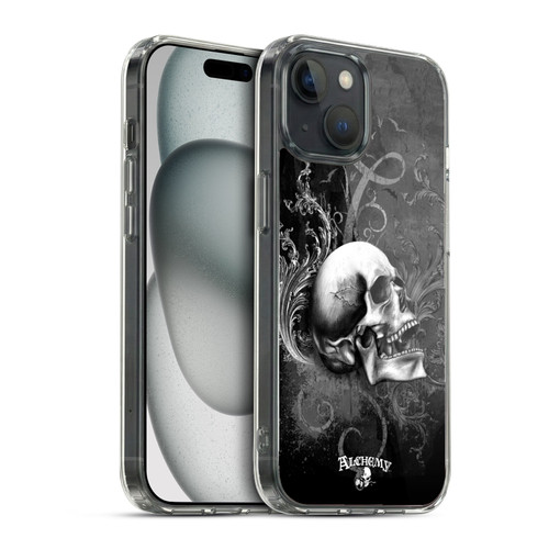 Alchemy Gothic Skull De Profundis Soft Gel Case for Apple iPhone 15