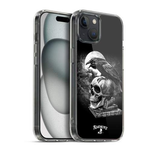 Alchemy Gothic Wing Poe's Raven Soft Gel Case for Apple iPhone 15 Plus