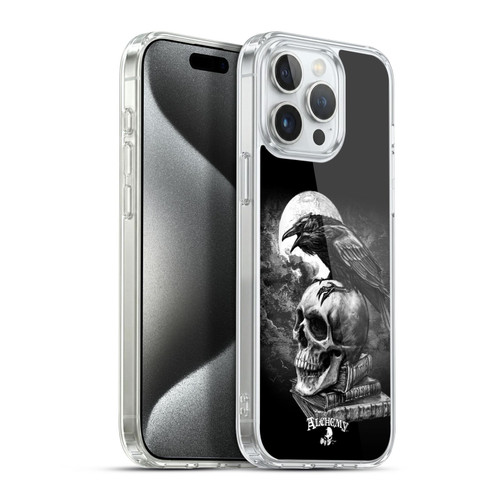 Alchemy Gothic Wing Poe's Raven Soft Gel Case for Apple iPhone 15 Pro Max