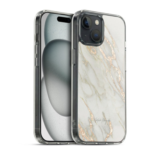 Nature Magick Marble Metallics Gold Soft Gel Case for Apple iPhone 15 & MagSafe