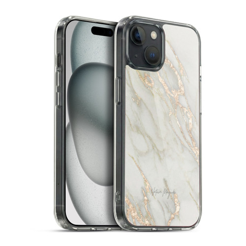 Nature Magick Marble Metallics Gold Soft Gel Case for Apple iPhone 15 Plus & MagSafe