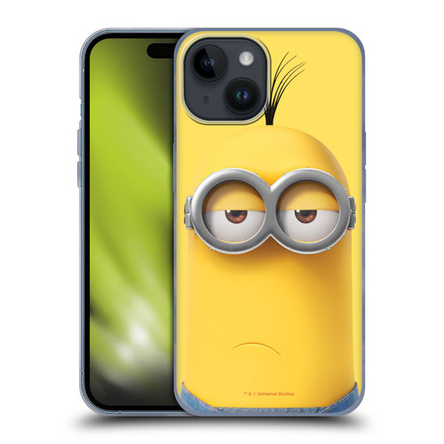 Despicable Me Full Face Minions Kevin Soft Gel Case for Apple iPhone 15