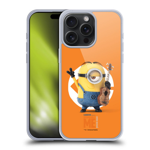 Despicable Me Minions Stuart Soft Gel Case for Apple iPhone 15 Pro Max