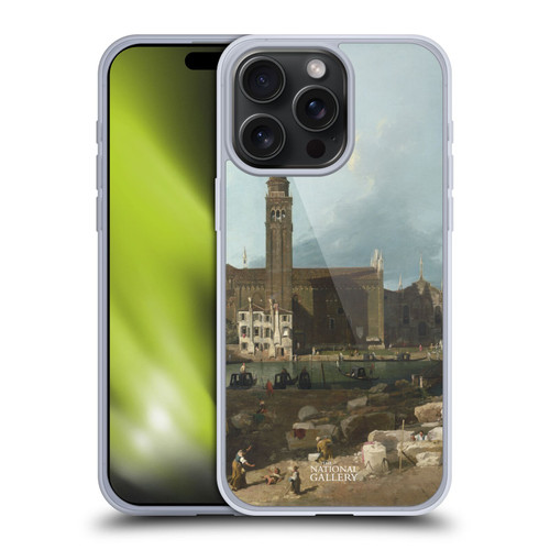 The National Gallery Nature The Stonemason's Yard Soft Gel Case for Apple iPhone 15 Pro Max