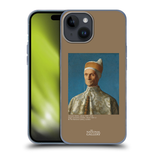The National Gallery People Bellini Doge Loredan Soft Gel Case for Apple iPhone 15