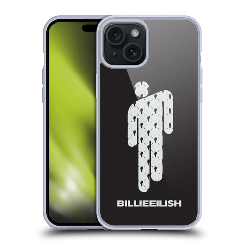 Billie Eilish Key Art Blohsh Soft Gel Case for Apple iPhone 15 Plus