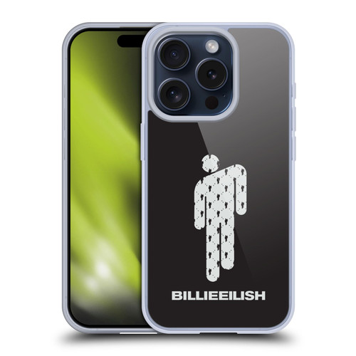 Billie Eilish Key Art Blohsh Soft Gel Case for Apple iPhone 15 Pro