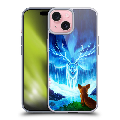 Jonas "JoJoesArt" Jödicke Wildlife Wisdom Soft Gel Case for Apple iPhone 15