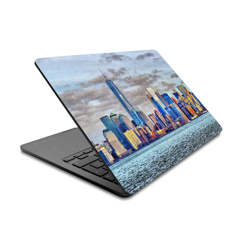 Haroulita Places Manhattan Vinyl Sticker Skin Decal Cover for Apple MacBook Air 13.6" A2681 (2022)