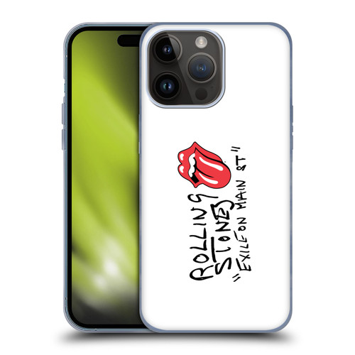 The Rolling Stones Albums Exile On Main St. Soft Gel Case for Apple iPhone 15 Pro Max
