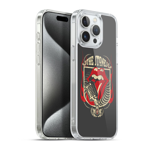 The Rolling Stones Key Art Jumbo Tongue Soft Gel Case for Apple iPhone 15 Pro Max & MagSafe