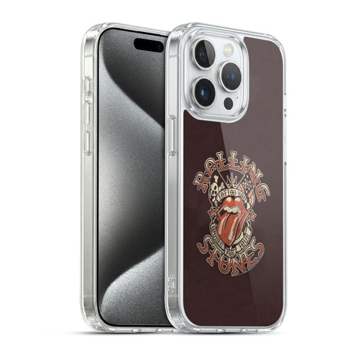 The Rolling Stones Tours Tattoo You 1981 Soft Gel Case for Apple iPhone 15 Pro & MagSafe