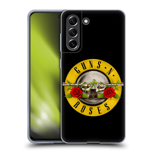 Guns N' Roses Key Art Bullet Logo Soft Gel Case for Samsung Galaxy S21 FE 5G