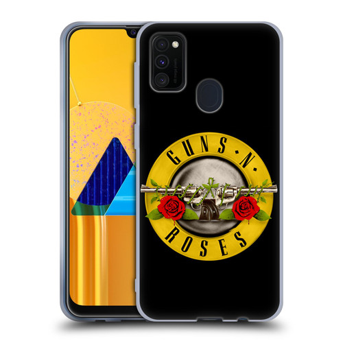 Guns N' Roses Key Art Bullet Logo Soft Gel Case for Samsung Galaxy M30s (2019)/M21 (2020)