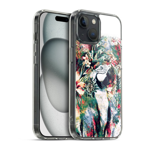 Riza Peker Animals Parrot Soft Gel Case for Apple iPhone 15