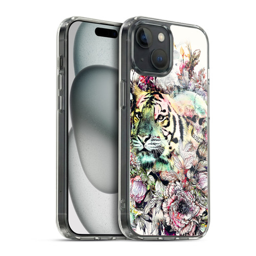 Riza Peker Animals Tiger Soft Gel Case for Apple iPhone 15