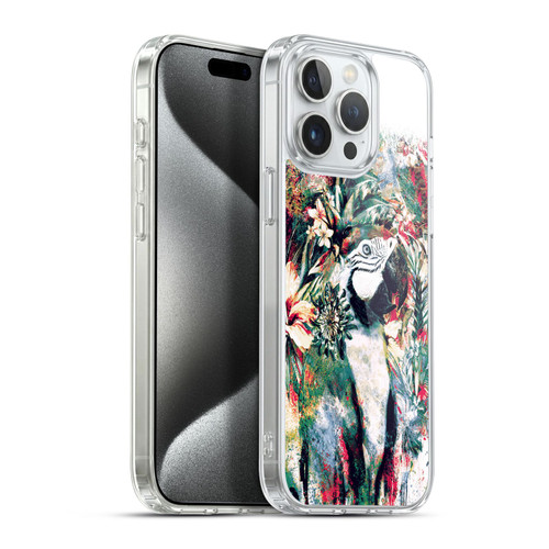 Riza Peker Animals Parrot Soft Gel Case for Apple iPhone 15 Pro Max