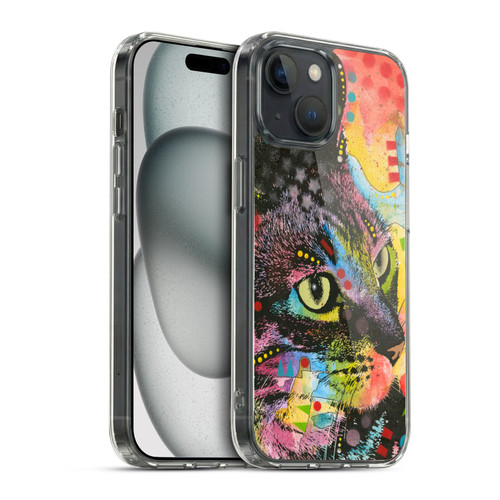 Dean Russo Cats Napy Soft Gel Case for Apple iPhone 15 & MagSafe