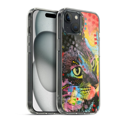 Dean Russo Cats Napy Soft Gel Case for Apple iPhone 15 Plus & MagSafe