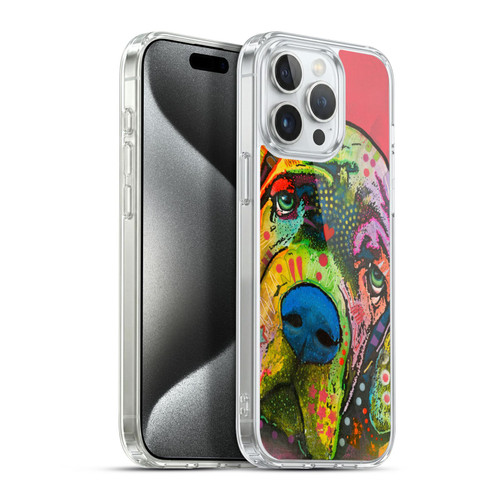 Dean Russo Dogs Mastiff Soft Gel Case for Apple iPhone 15 Pro Max