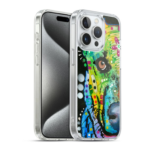 Dean Russo Dogs Bulldog Soft Gel Case for Apple iPhone 15 Pro