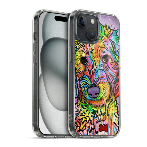 Dean Russo Dogs 3 Sweet Poodle Soft Gel Case for Apple iPhone 15