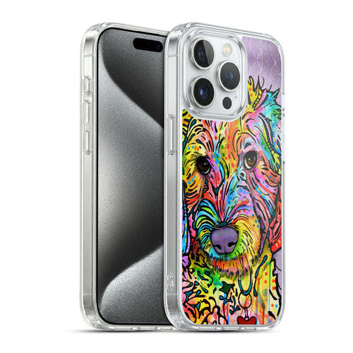 Dean Russo Dogs 3 Sweet Poodle Soft Gel Case for Apple iPhone 15 Pro