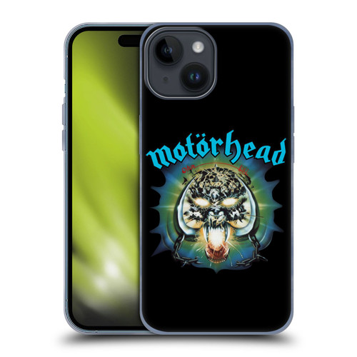 Motorhead Album Covers Overkill Soft Gel Case for Apple iPhone 15