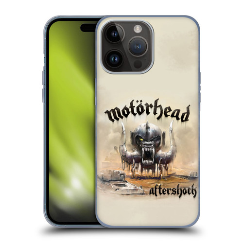 Motorhead Album Covers Aftershock Soft Gel Case for Apple iPhone 15 Pro Max