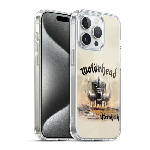 Motorhead Album Covers Aftershock Soft Gel Case for Apple iPhone 15 Pro