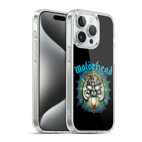 Motorhead Album Covers Overkill Soft Gel Case for Apple iPhone 15 Pro
