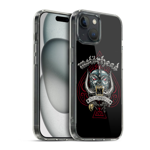 Motorhead Graphics Ace Of Spades Dog Soft Gel Case for Apple iPhone 15 & MagSafe