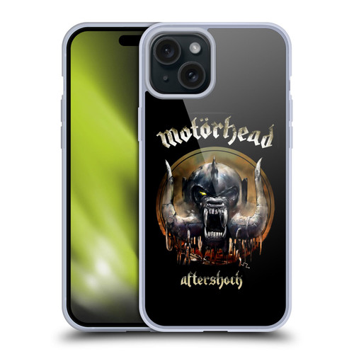 Motorhead Graphics Aftershock Soft Gel Case for Apple iPhone 15 Plus & MagSafe