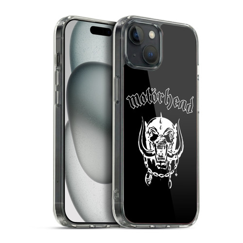 Motorhead Graphics Classic Logo Soft Gel Case for Apple iPhone 15 Plus & MagSafe