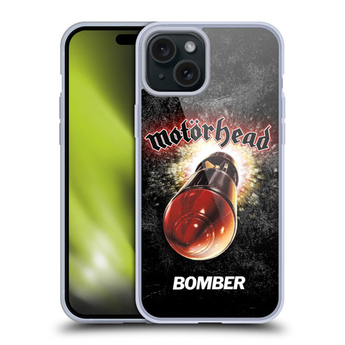 Motorhead Key Art Bomber Soft Gel Case for Apple iPhone 15 Plus