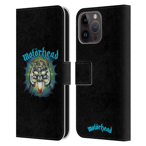 Motorhead Album Covers Overkill Leather Book Wallet Case Cover For Apple iPhone 15 Pro Max