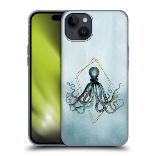 LebensArt Beings Octopus Soft Gel Case for Apple iPhone 15 Plus