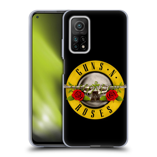 Guns N' Roses Key Art Bullet Logo Soft Gel Case for Xiaomi Mi 10T 5G