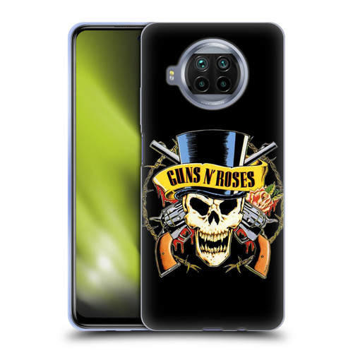 Guns N' Roses Key Art Top Hat Skull Soft Gel Case for Xiaomi Mi 10T Lite 5G