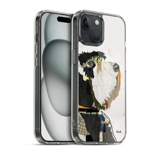 Michel Keck Dogs 2 Schnauzer Soft Gel Case for Apple iPhone 15 & MagSafe