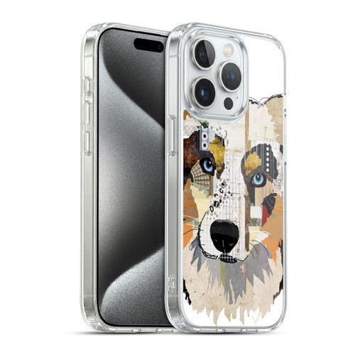 Michel Keck Dogs 3 Australian Shepherd Soft Gel Case for Apple iPhone 15 Pro